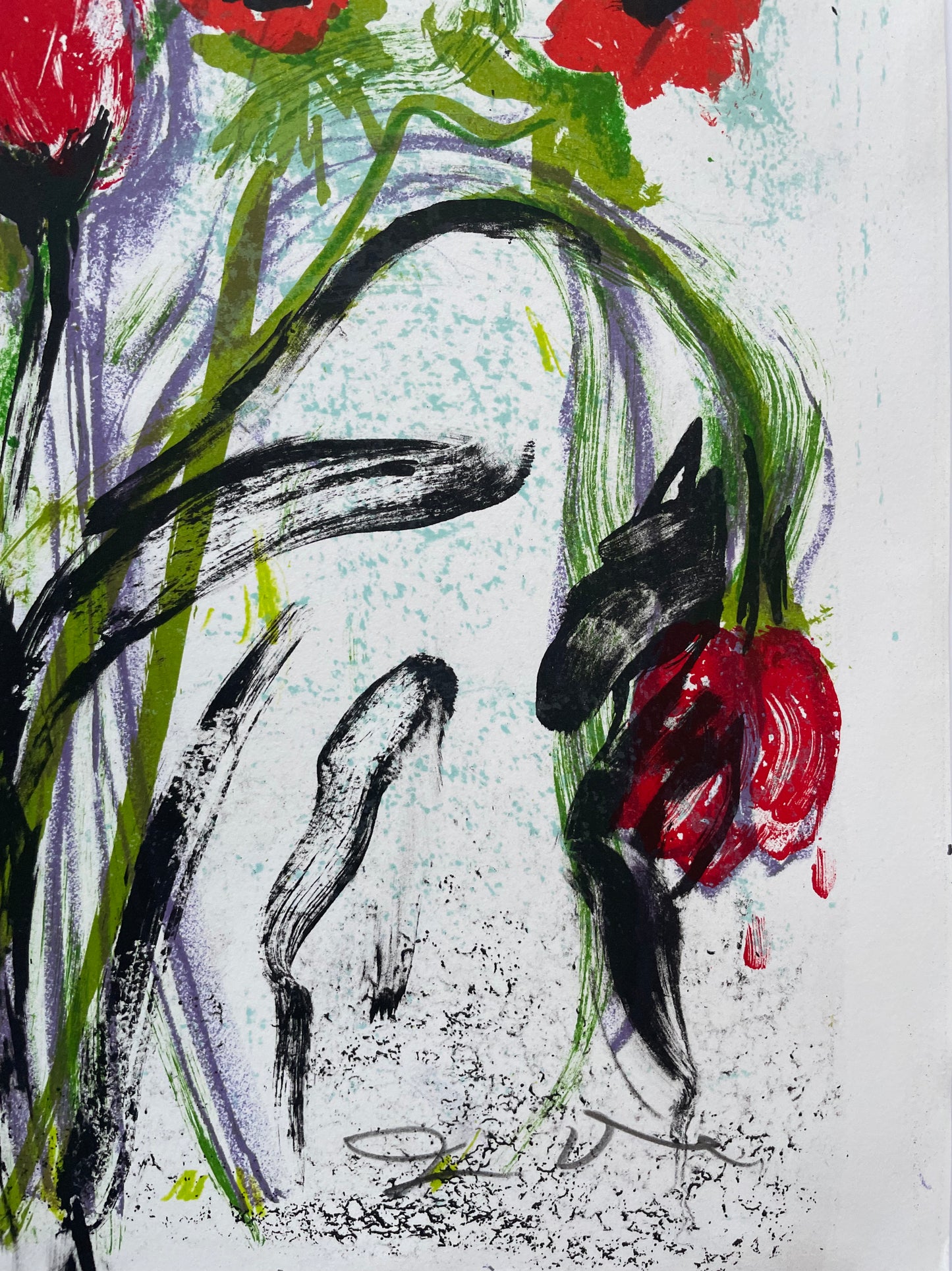 Jim Dine Signature