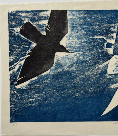 Leonard Maurer, Three Birds in Flight