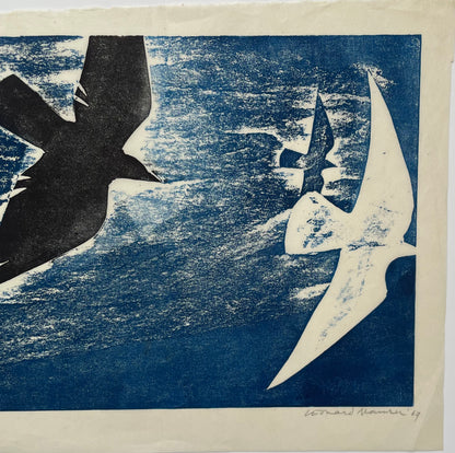 Leonard Maurer, Three Birds in Flight