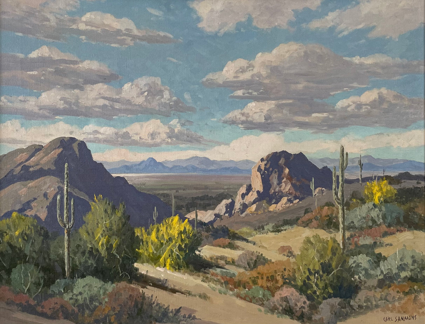 Carl Sammons, Southwestern Landscape